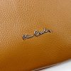 Pierre Cardin 1858 FRZ konyak női bőr hátizsák 26 x 30 x 11 cm 