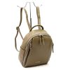 Pierre Cardin 1858 FRZ taupe női bőr hátizsák 26 x 30 x 11 cm 