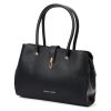 Pierre Cardin WX08 986 fekete női válltáska 30 x 23 x 12 cm 