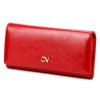 Cavaldi GD24-ML piros női rostbőr pénztárca 18.5 x 9.5 x 3.5 cm