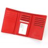 Cavaldi GD23-ML piros női rostbőr pénztárca 14.5 x 9 x 3 cm