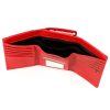 Cavaldi GD23-ML piros női rostbőr pénztárca 14.5 x 9 x 3 cm