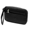 Nordee HP100 fekete férfi bőr autóstáska 23 x 14.5 x 6 cm
