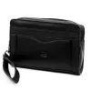 Nordee HP102 fekete férfi bőr autóstáska 21.5 x 14 x 6 cm