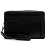 Nordee HP102 fekete férfi bőr autóstáska 21.5 x 14 x 6 cm