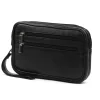 Nordee HP103 fekete férfi bőr autóstáska 23 x 15 x 6 cm