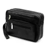 Nordee HP104D fekete férfi bőr autóstáska 24 x 15.5 x 10 cm