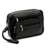 Nordee HP104D fekete férfi bőr autóstáska 24 x 15.5 x 10 cm