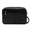 Nordee HP104D fekete férfi bőr autóstáska 24 x 15.5 x 10 cm
