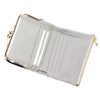 VerMari 9930 szürke kígyóbőr mintás női bőr pénztárca 12.5 x 10 x 3 cm