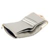 VerMari 9930 bézs kígyőbőr mintás női bőr pénztárca 12.5 x 10 x 3 cm
