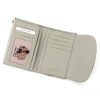 VerMari 3907 bézs kígyóbőr mintás női bőr pénztárca 13.5 x 9 x 3.5 cm