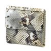 VerMari 78848 szürke kígyóbőr mintás női bőr pénztárca 10.5 x 10 x 3.5 cm