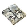 VerMari 78848 szürke kígyóbőr mintás női bőr pénztárca 10.5 x 10 x 3.5 cm
