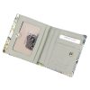 VerMari 78848 szürke kígyóbőr mintás női bőr pénztárca 10.5 x 10 x 3.5 cm