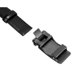 Peterson PTN A001 fekete bőr férfi öv 115 cm