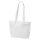 Florence 47 fehér női bőr válltáska, shopper táska 39 x 28 x 10.5 cm