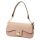 Luka 24-063 púderszínű női bőr válltáska 28 x 14.5 x 9.5 cm 