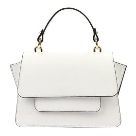 Luka 24-064 fehér női bőr kézitáska 27 x 17 x 10 cm