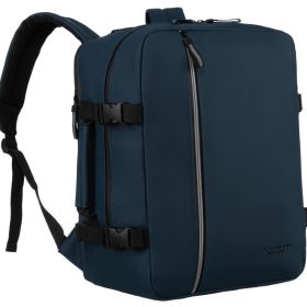   Peterson PTN SKYLINE sötétkék hátizsák - WizzAir, Ryanair kézipoggyász 40 x 25 x 20 cm