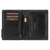 Mato Grosso 0859-60 RFID fekete férfi bőr pénztárca 9.5 x 12.5 x 2 cm