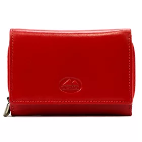   EL FORREST 568-47 RFID piros női bőr pénztárca 12.5 x 8.5 x 3.5 cm