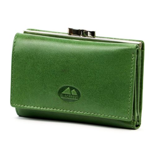 EL FORREST 579-16 RFID zöld női bőr pénztárca 12 x 8.5 x 3 cm