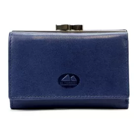   EL FORREST 579-35 RFID navy női bőr pénztárca 12 x 9 x 3 cm