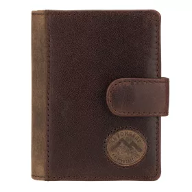   EL FORREST 7000-220 RFID barna férfi bőr irattartó 8.5 x 9.5 x 2 cm