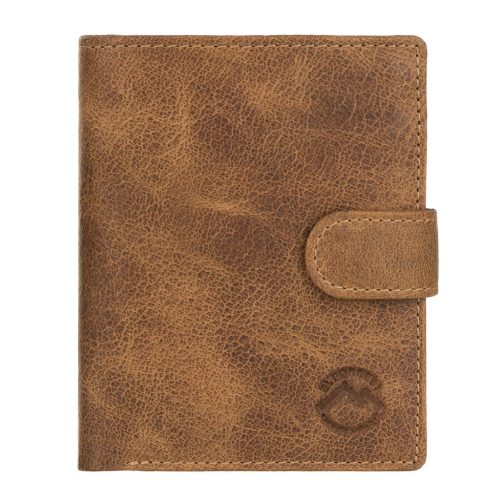 EL FORREST 703-08 RFID barna férfi bőr pénztárca 10 x 13 x 3 cm