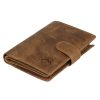 EL FORREST 703-08 RFID barna férfi bőr pénztárca 10 x 13 x 3 cm