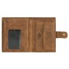 EL FORREST 703-08 RFID barna férfi bőr pénztárca 10 x 13 x 3 cm