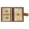 EL FORREST 703-08 RFID barna férfi bőr pénztárca 10 x 13 x 3 cm