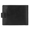 EL FORREST 709-610 RFID fekete férfi bőr pénztárca 13 x 9.5 x 3 cm