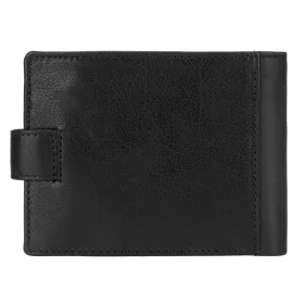   EL FORREST 709-610 RFID fekete férfi bőr pénztárca 13 x 9.5 x 3 cm