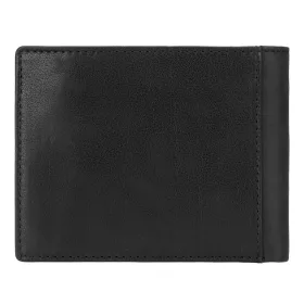   EL FORREST 709/A-610 RFID fekete férfi bőr pénztárca 13 x 9.5 x 3 cm