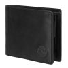 EL FORREST 709/A-610 RFID fekete férfi bőr pénztárca 13 x 9.5 x 3 cm