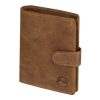 EL FORREST 712-08 RFID barna férfi bőr pénztárca 10 x 13 x 3 cm