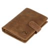 EL FORREST 712-08 RFID barna férfi bőr pénztárca 10 x 13 x 3 cm
