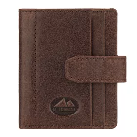   EL FORREST 713-22 RFID barna férfi bőr pénztárca és kártyatartó 8.5 x 9.5 x 2 cm