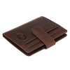 EL FORREST 713-22 RFID barna férfi bőr pénztárca és kártyatartó 8.5 x 9.5 x 2 cm
