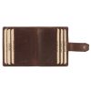 EL FORREST 713-22 RFID barna férfi bőr pénztárca és kártyatartó 8.5 x 9.5 x 2 cm
