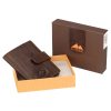 EL FORREST 713-22 RFID barna férfi bőr pénztárca és kártyatartó 8.5 x 9.5 x 2 cm