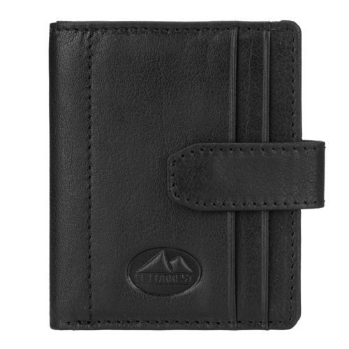 EL FORREST 713-61 RFID fekete férfi bőr irattartó 8.5 x 9.5 x 2 cm 
