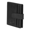 EL FORREST 713-61 RFID fekete férfi bőr irattartó 8.5 x 9.5 x 2 cm 