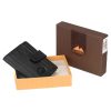 EL FORREST 713-61 RFID fekete férfi bőr irattartó 8.5 x 9.5 x 2 cm 