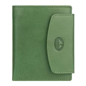   EL FORREST 727-16 RFID zöld női bőr pénztárca 12.5 x 10.5 x 3 cm