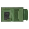 EL FORREST 727-16 RFID zöld női bőr pénztárca 12.5 x 10.5 x 3 cm