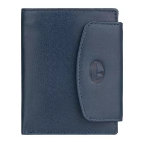   EL FORREST 727-35 RFID navy női bőr pénztárca 12.5 x 10.5 x 3 cm