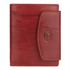   EL FORREST 727-58 RFID piros női bőr pénztárca 12.5 x 10.5 x 3 cm